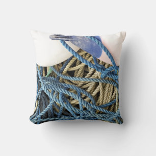 FISHING THROW PILLOW