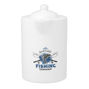 Fishing Tournament,fish,fisherman,lake,ocean,sea,s Teapot
