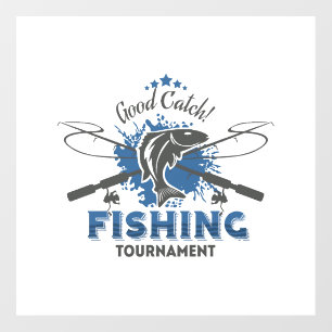 Fishing Tournament,fish,fisherman,lake,ocean,sea,s Wall Decal