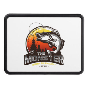 Fishing tournament hitch cover