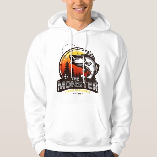 Fishing tournament hoodie