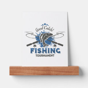 Fishing tournament picture ledge