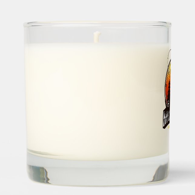 Fishing tournament scented candle (Front)
