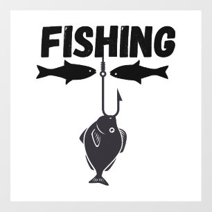 fishing tournaments wall decal