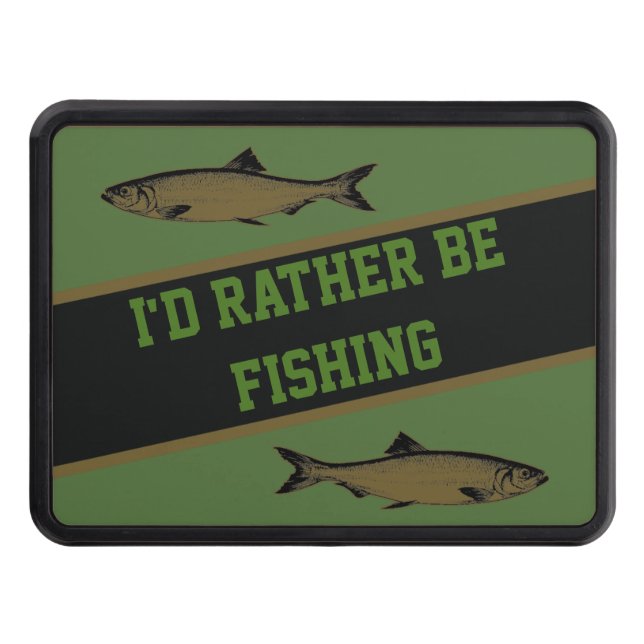 Fishing Trailer Hitch Cover (Front)