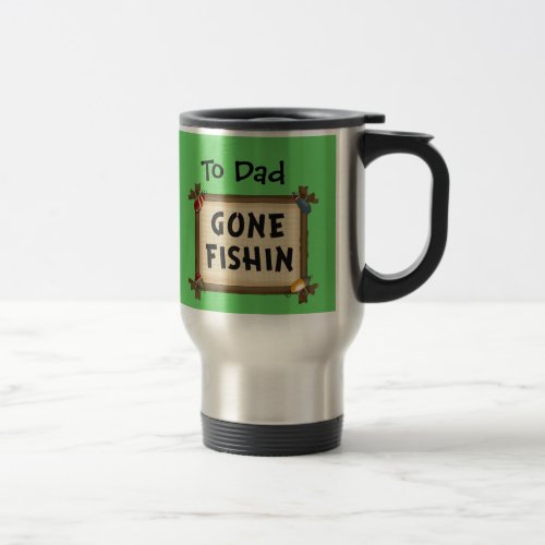 Fishing Travel Mug by SRF