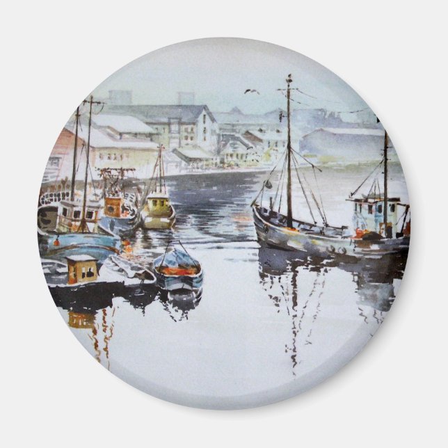 Fishing Trawlers Magnet (Front)