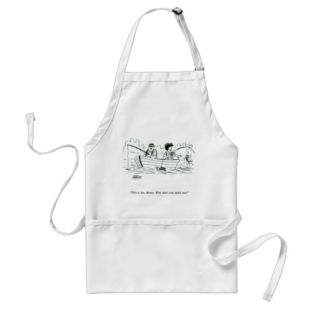 Fishing Trip Adult Apron (Front)