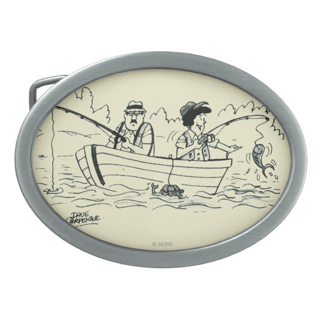 Fishing Trip Belt Buckle (Front)