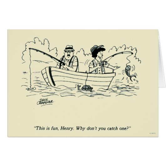 Fishing Trip Cards (Front Horizontal)