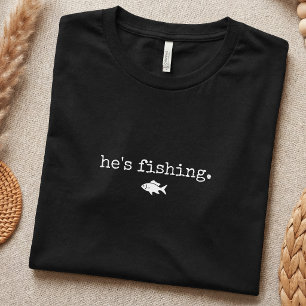 Fishing Trip Fisherman Dad Simple T-Shirt