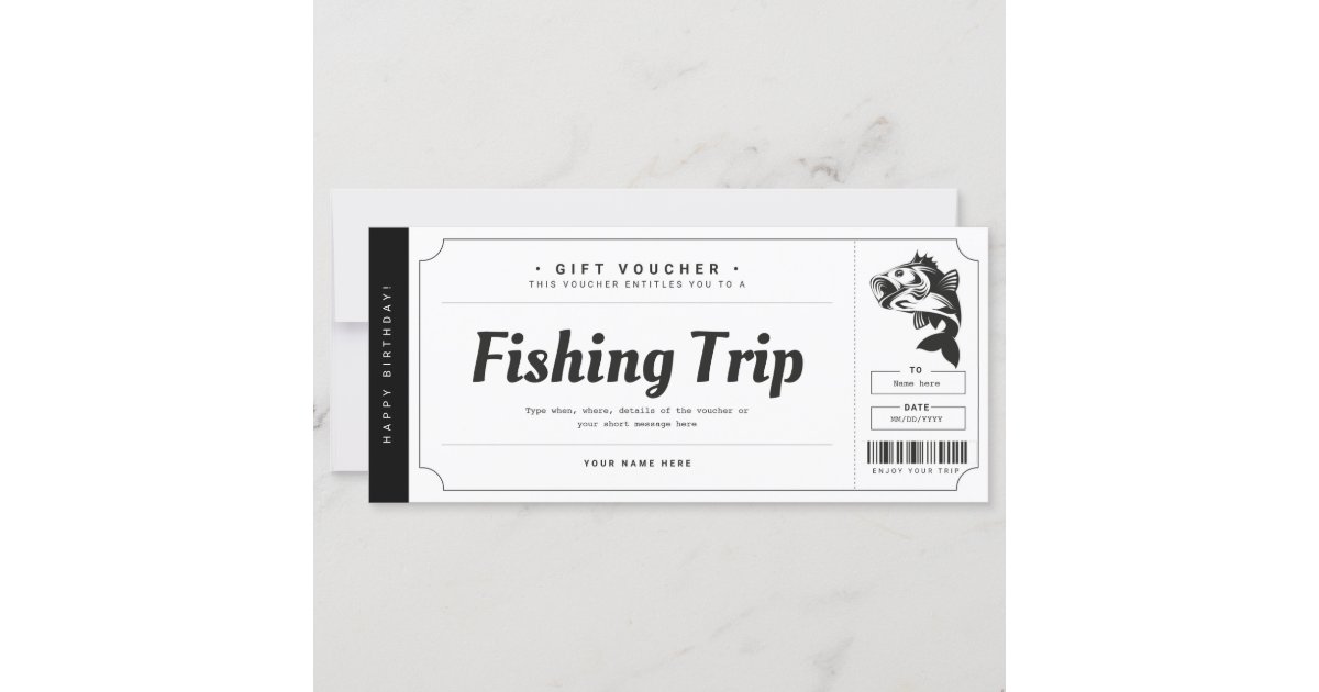 fishing gift certificate template