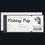 Fishing Trip Gift Ticket Voucher Certificate Invitation<br><div class="desc">EDITABLE. Fishing trip gift for your loved ones. Can also be used for your business. Personalize your voucher today! For a custom voucher/certificate,  please send me a message.</div>