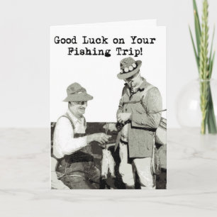 Fishing Trip Good Luck, Father's Day Card