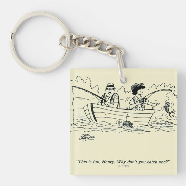 Fishing Trip Keychain (Front)