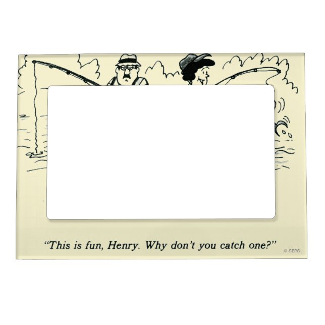 Fishing Trip Magnetic Frame (Front)
