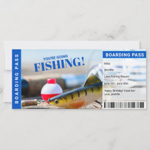 Fishing Trip Surprise Reveal Gift Certificate