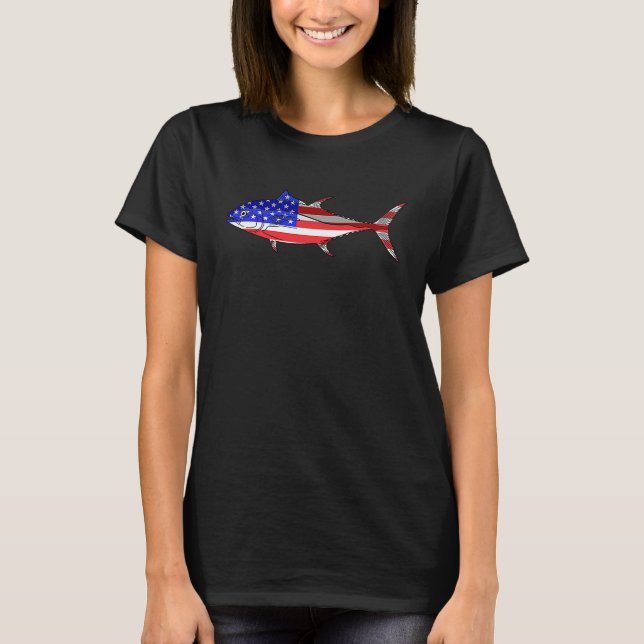 Fishing Tuna Fisherman Angler Fisher Saltwater Fis T-Shirt (Front)