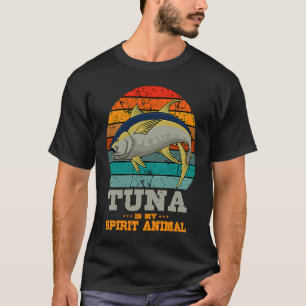 Fishing Tuna Retro Vintage Fisherman Angler Spirit T-Shirt