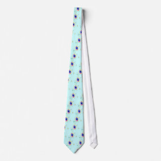 Fishing Turtle Tie (blue)
