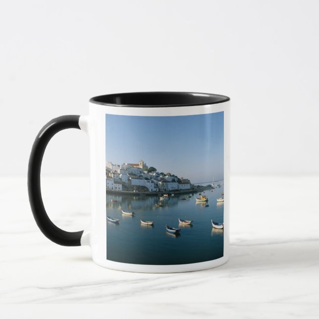 Fishing Village of Ferragudo, Algarve, Portugal 2 Mug (Left)
