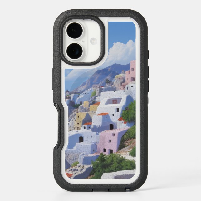fishing village otterbox iPhone case (Back)