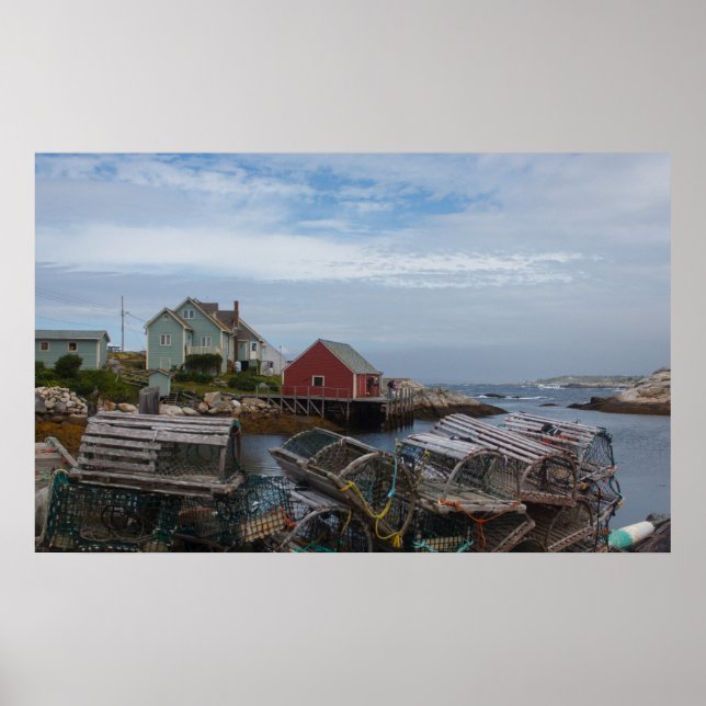 Fishing Village Traps Poster (Front)