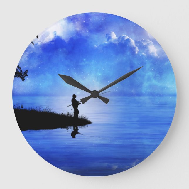 FISHING WALL CLOCK (Front)