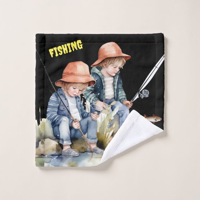  FISHING WASH CLOTH FOR KIDS (Wash Cloth)