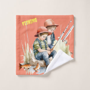 FISHING WASH CLOTH FOR KIDS