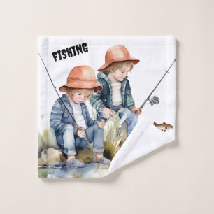  FISHING WASH CLOTH FOR KIDS