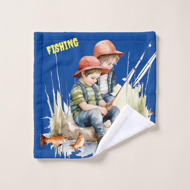  FISHING WASH CLOTH FOR KIDS (Wash Cloth)