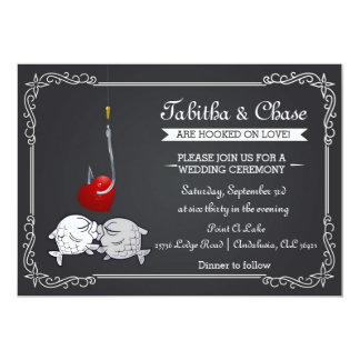 Fish Wedding Invitations Announcements Zazzle Fishing Wedding Invitation Kissing Fish