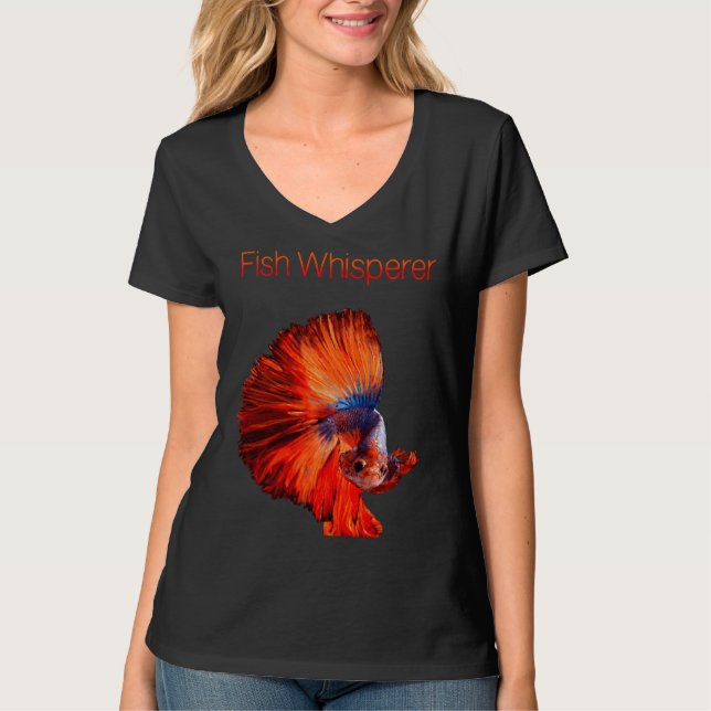 Fishing Whisperer  T-Shirt (Front)