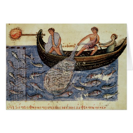 Fishing with a Net (Front Horizontal)