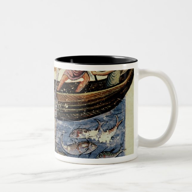 Fishing with a Net Two-Tone Coffee Mug (Right)