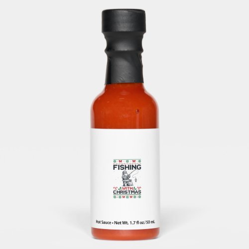 Fishing With Christmas Santa Holiday Hot Sauces