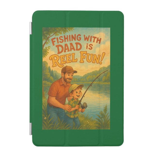 Fishing with Dad is Reel Fun! iPad Mini Cover (Front)