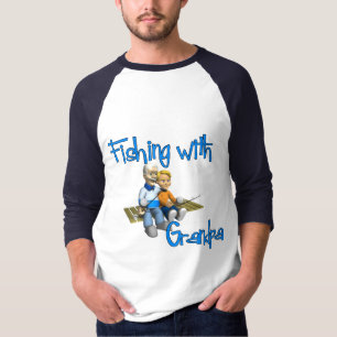 Fishing with Grandpa Fishing Shirt