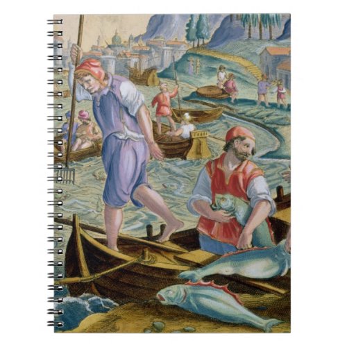 Fishing with Nets and Tridents in the Bay of Naple Notebook