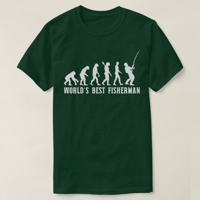 Fishing Worlds best fisherman T-Shirt (Design Front)