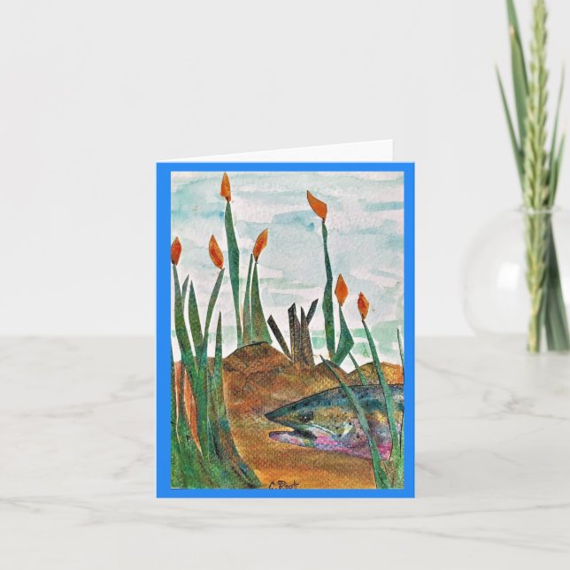 Fishing You A Happy Birthday Card (Front)