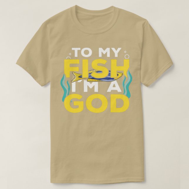 Fishkeeper Aquarist Aquarium 2 T-Shirt (Design Front)