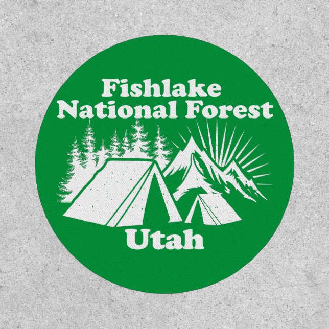 Fishlake National Forest Utah Patch (Front)