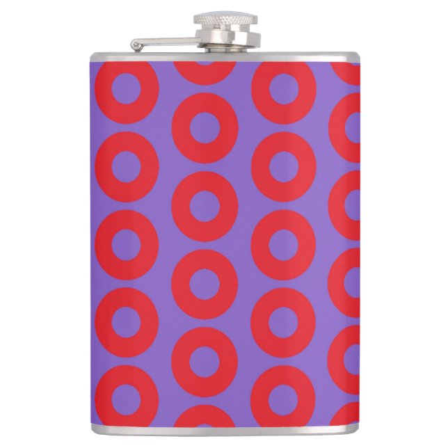 Fishman Donut Flask (Front)