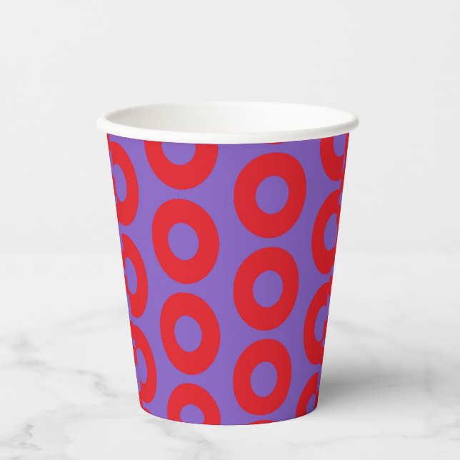 Fishman Donut Paper Cup (Front)