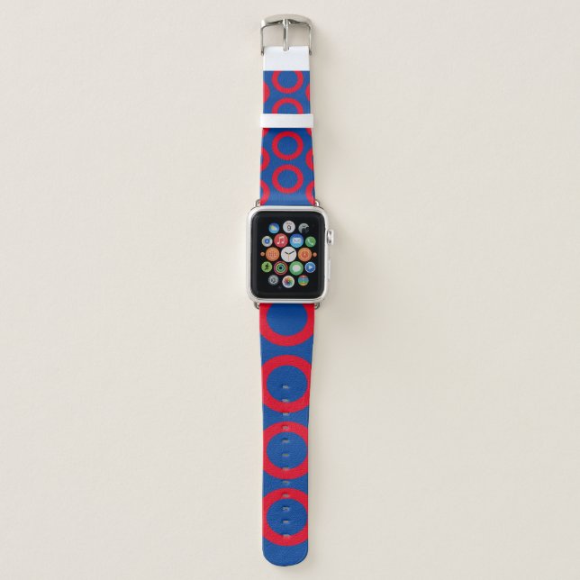 Fishman Donut Phish Design Apple Watch Band (Front)