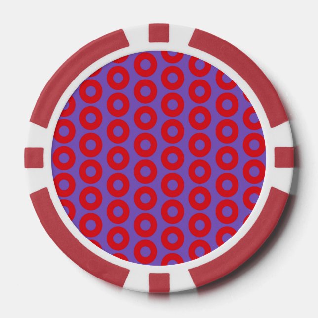 Fishman Donut Poker Chip (Front)