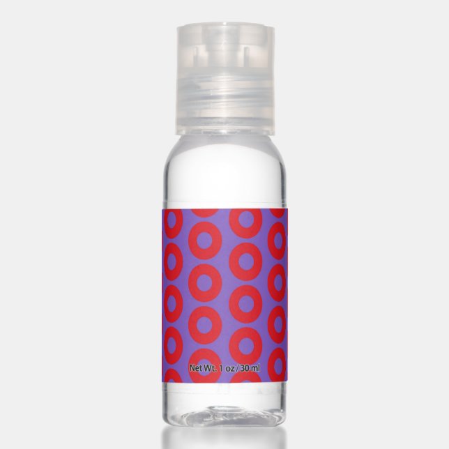 Fishman Donut travel hand sanitizer  (Front)