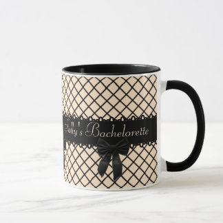 Fishnet Garter Personalized Mug